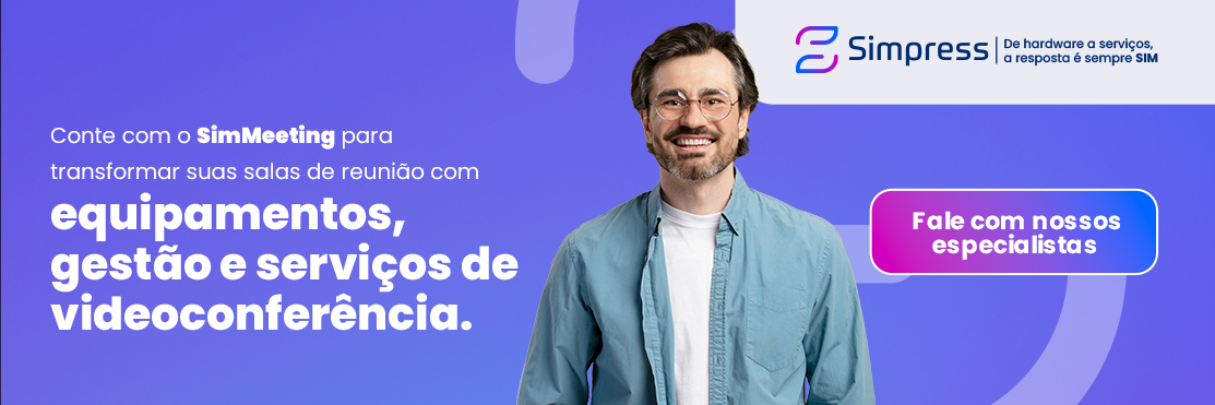 Conte com o SimMeeting para transformar suas salas de reunião com equipamentos, gestão e serviços de videoconferência.
Fale com nossos especialistas
